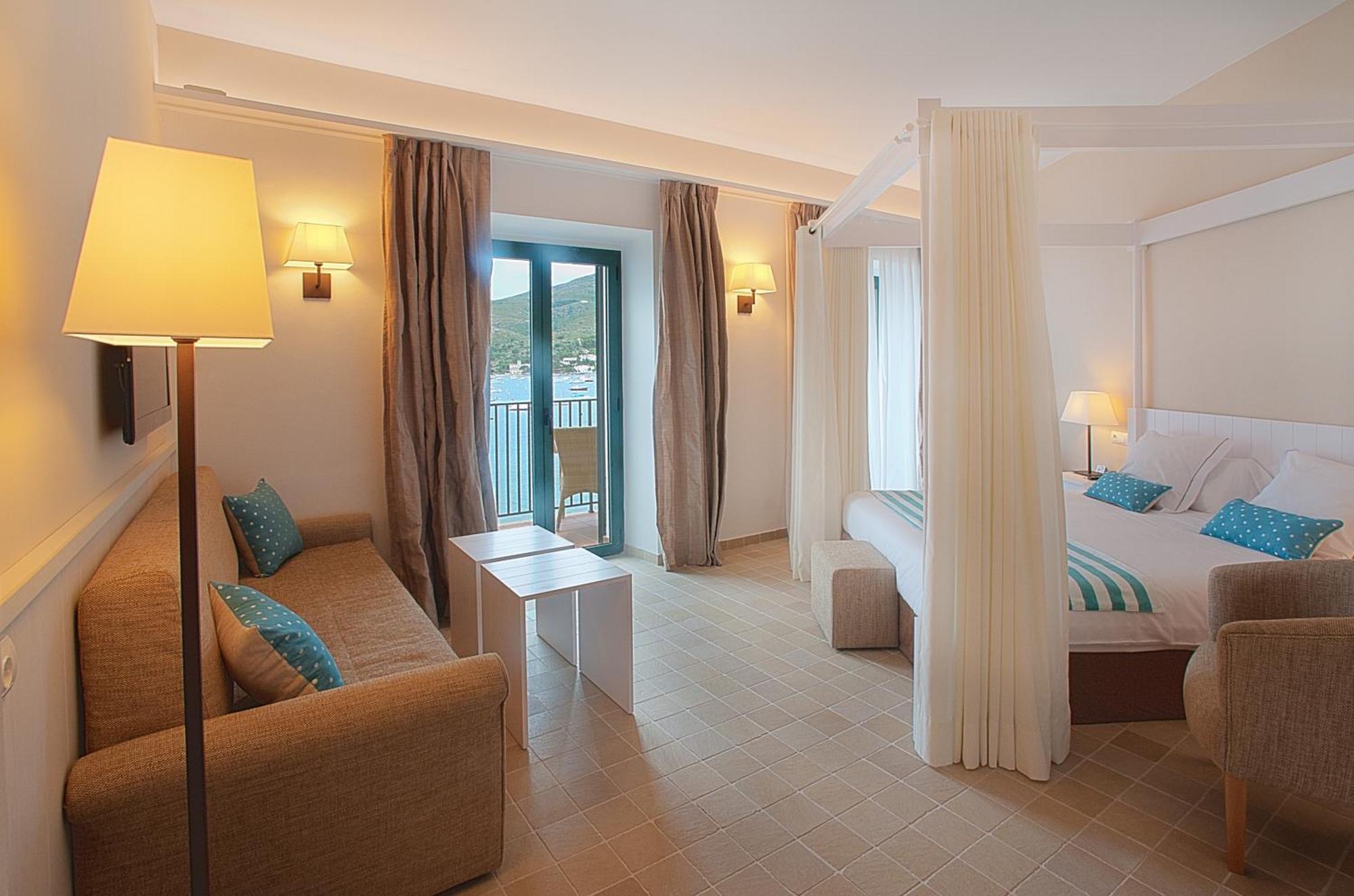 Habitación Cuádruple con vistas al mar