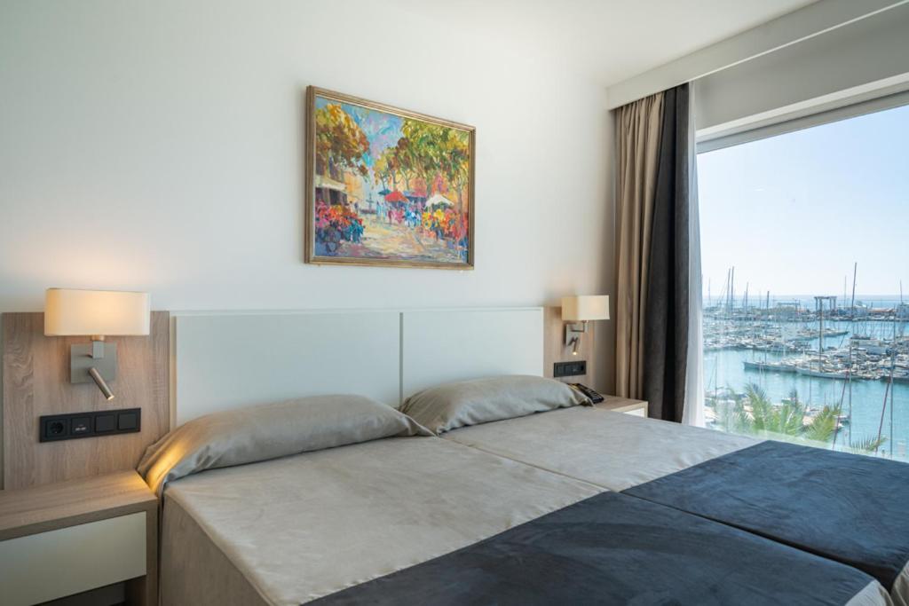 Doppelzimmer mit Meerblick (Einzelnutzung)