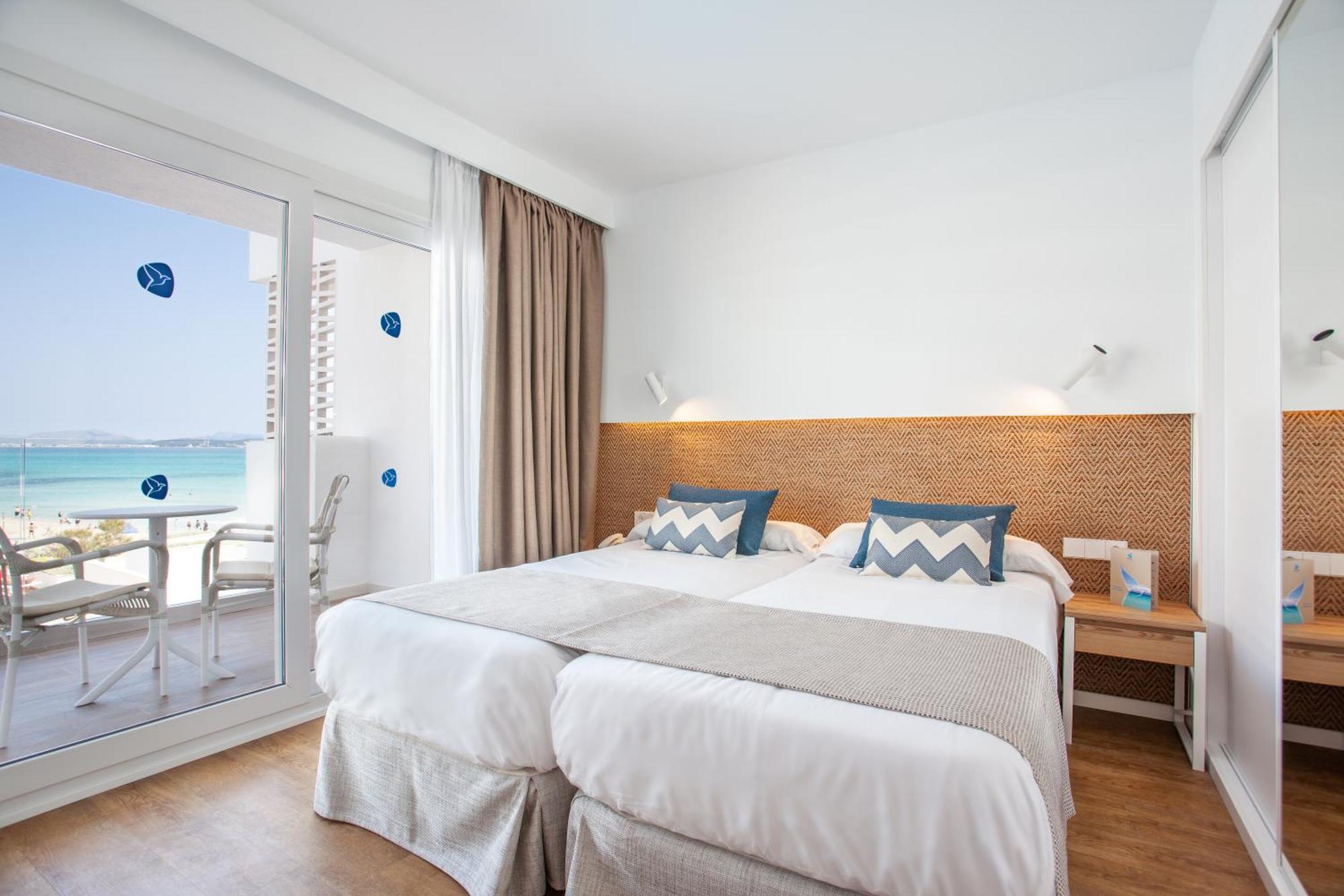 Apartment mit 1 Schlafzimmer und seitlichem Meerblick (2 Erwachsene + 2 Kinder)