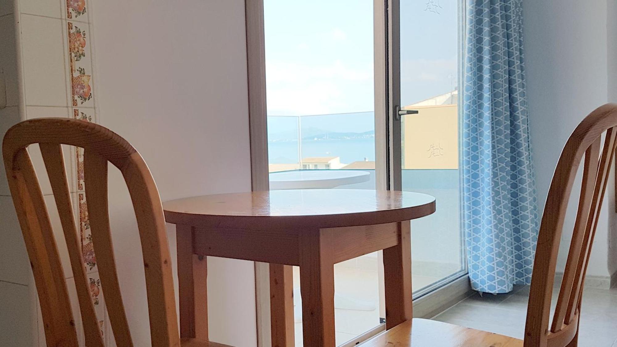 Studio with Balcony