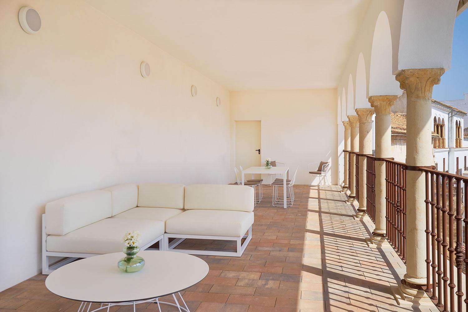 Apartamento con terraza