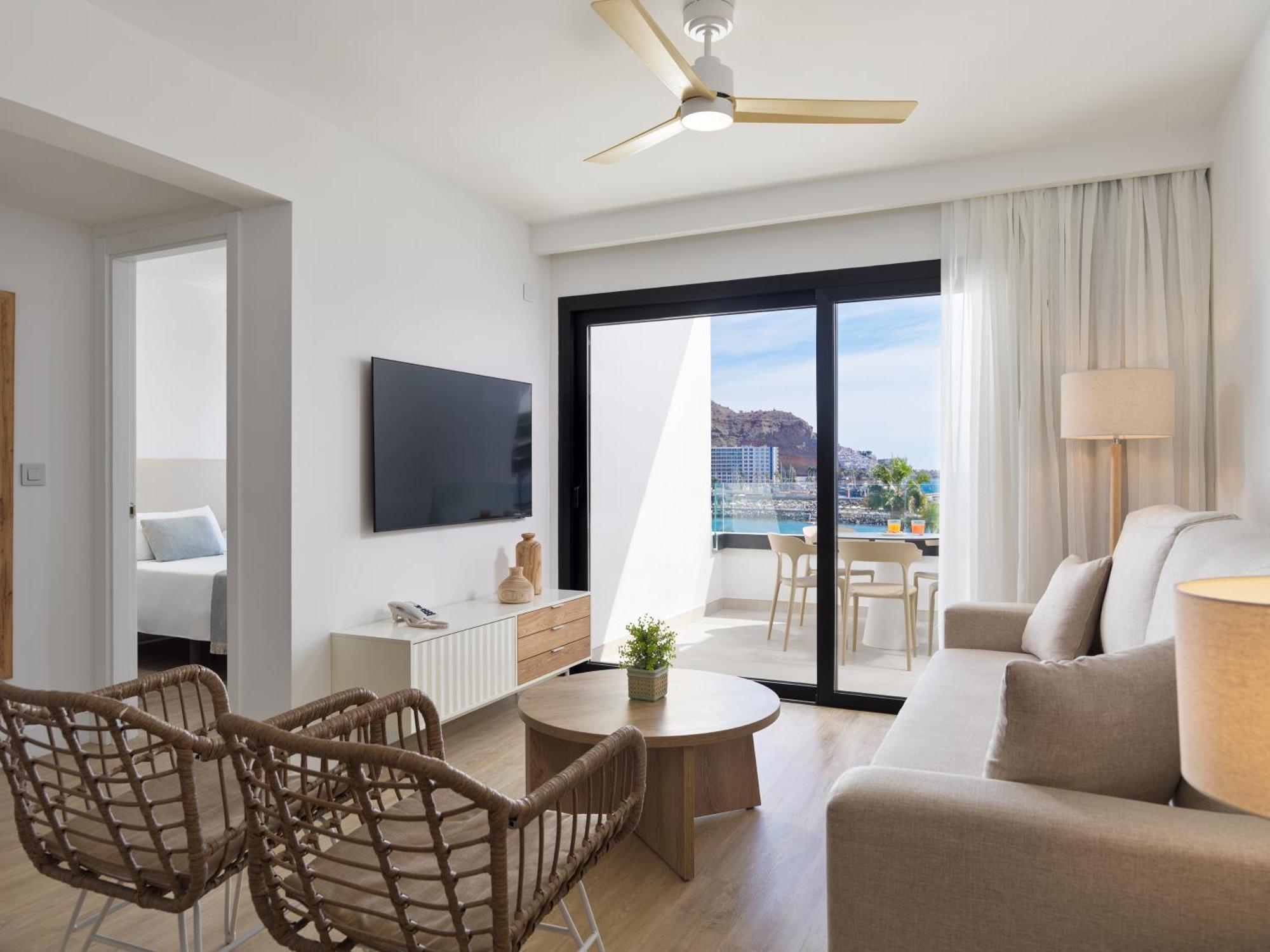 Two-Bedroom Apartment Balcony