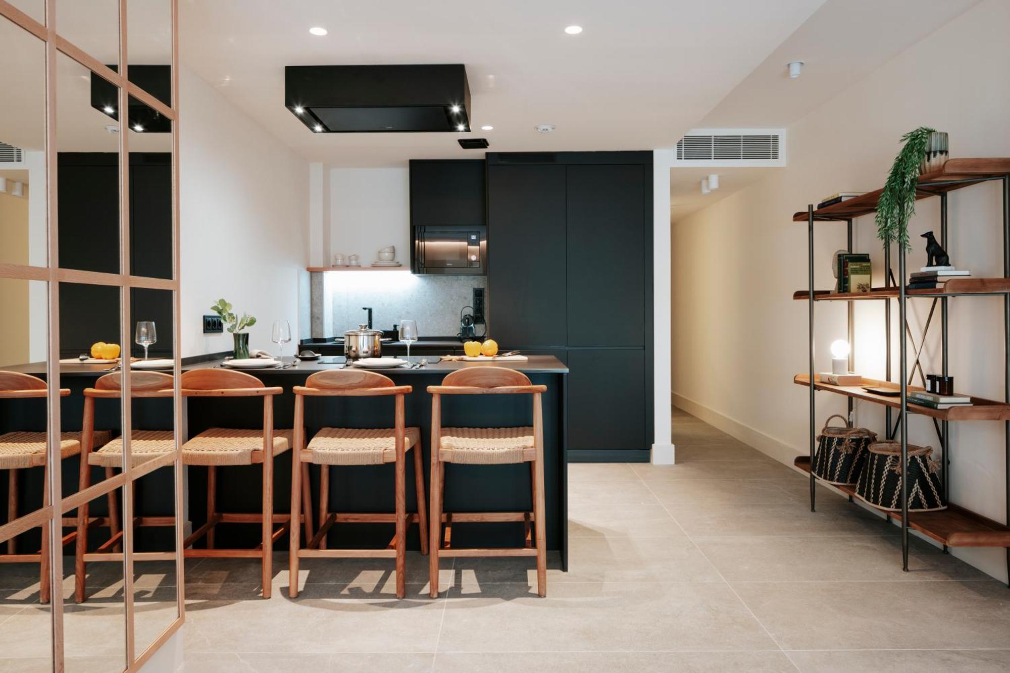 Apartamento Exterior de 1 dormitorio