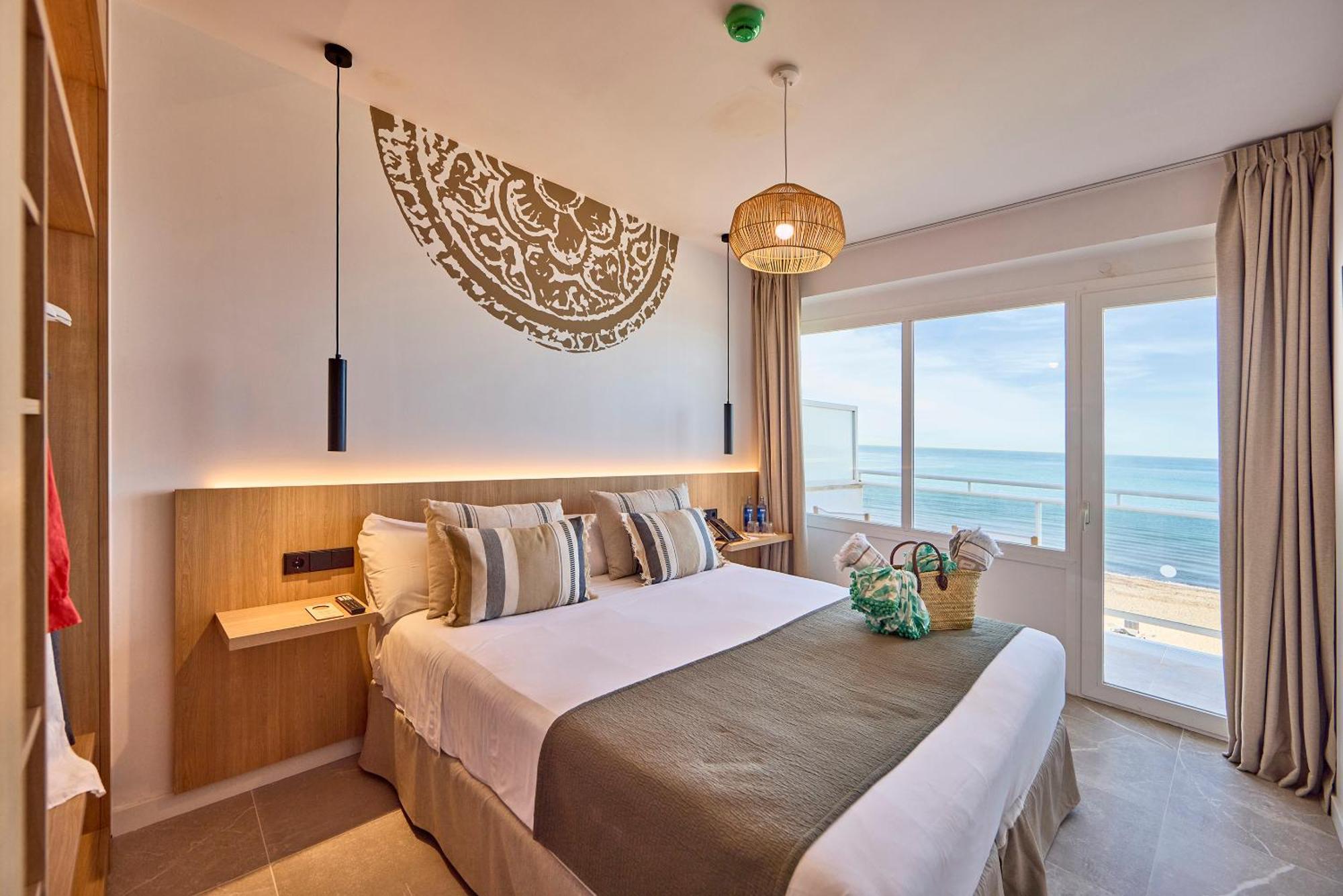 Mediterranes Doppelzimmer mit Meerblick