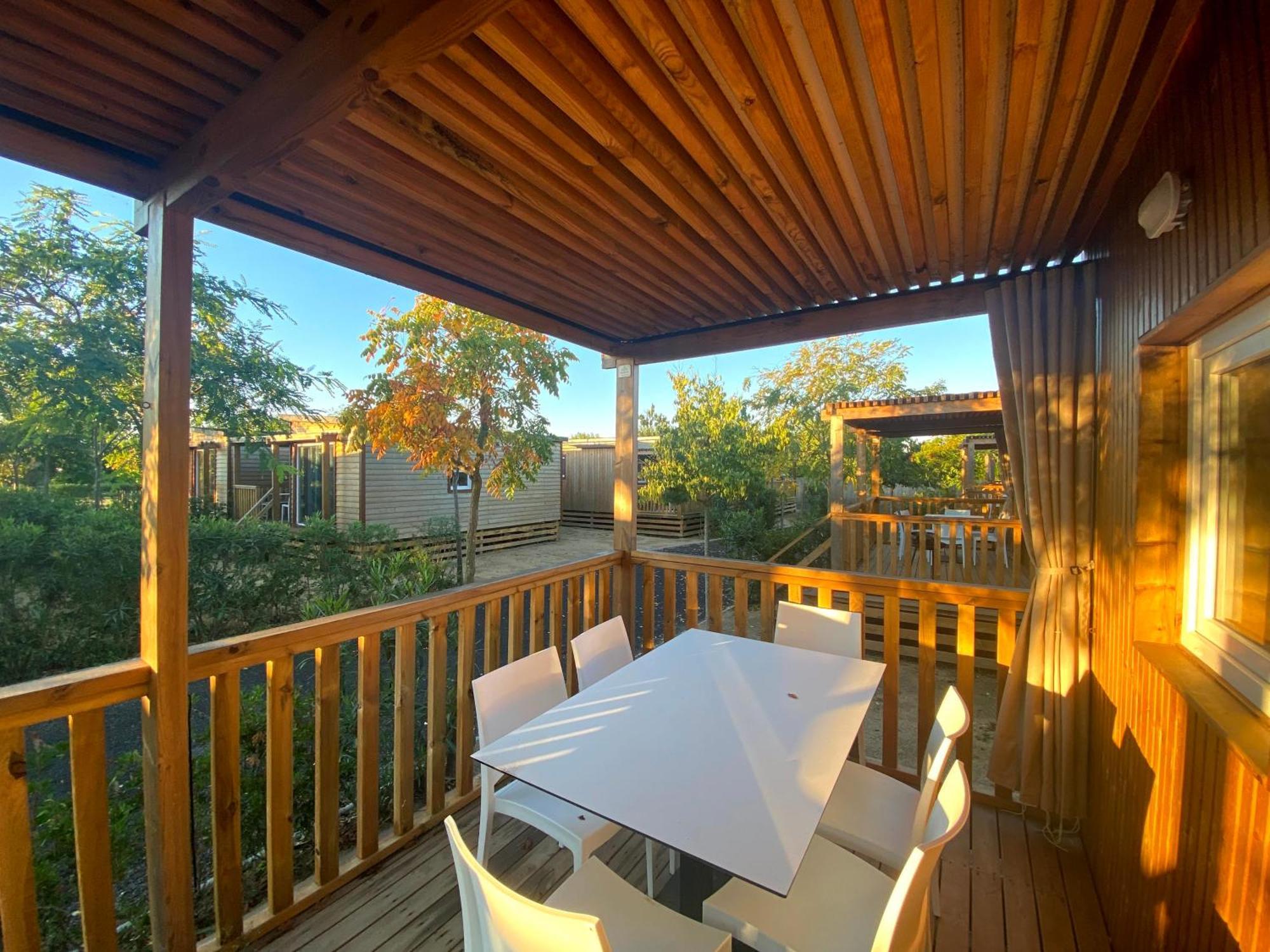 Casa Móvil Plus con 3 dormitorios y aire acondicionado