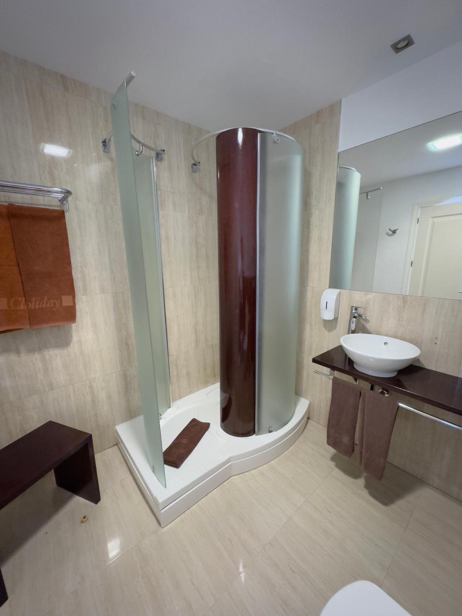 Apartment mit 1 Schlafzimmer und Whirlpool