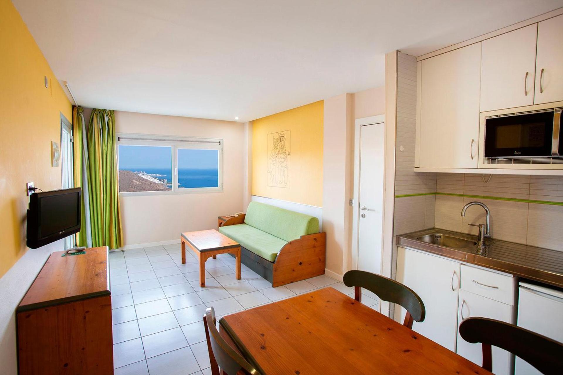 Classic One Bedroom Apartment small balcony sea view