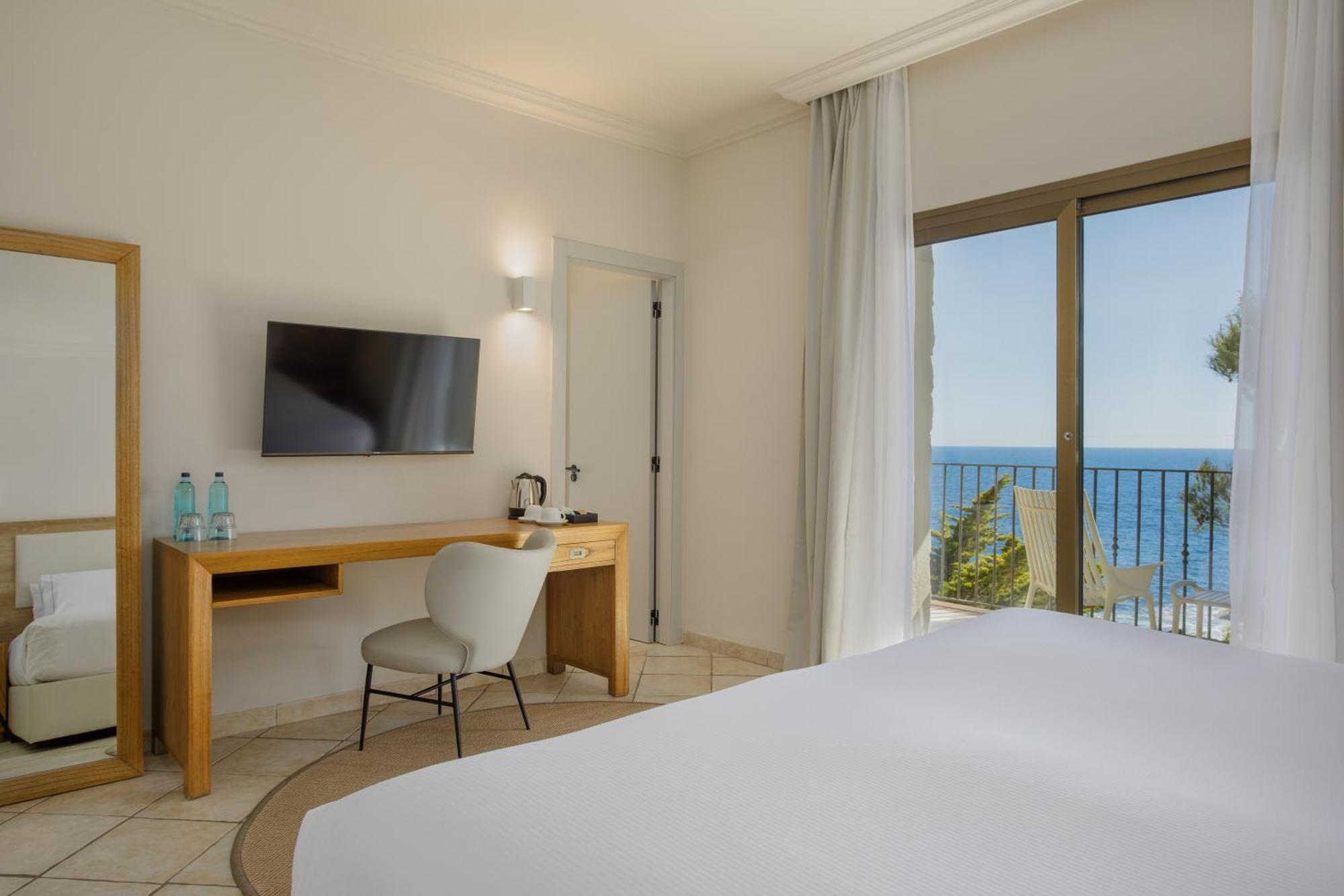 Habitación Cuádruple con vistas al mar