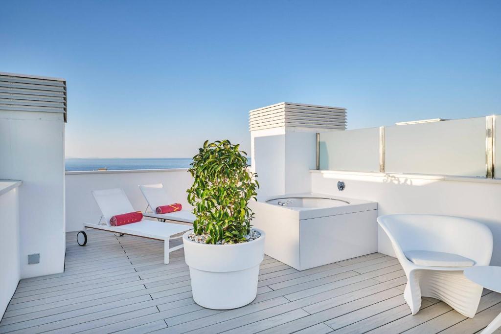 Alojamiento Flower Sky con terraza