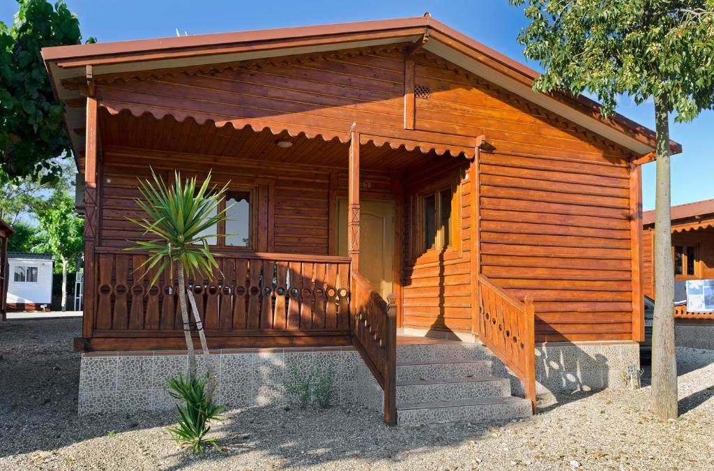 Cabaña de madera