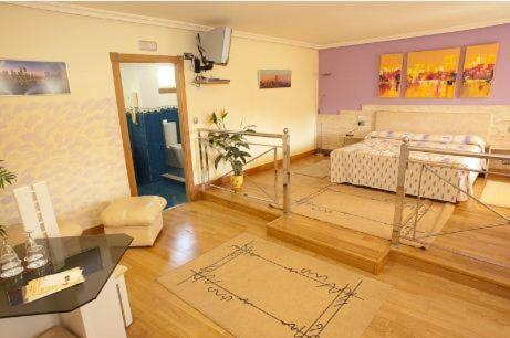 Suite con cama extragrande