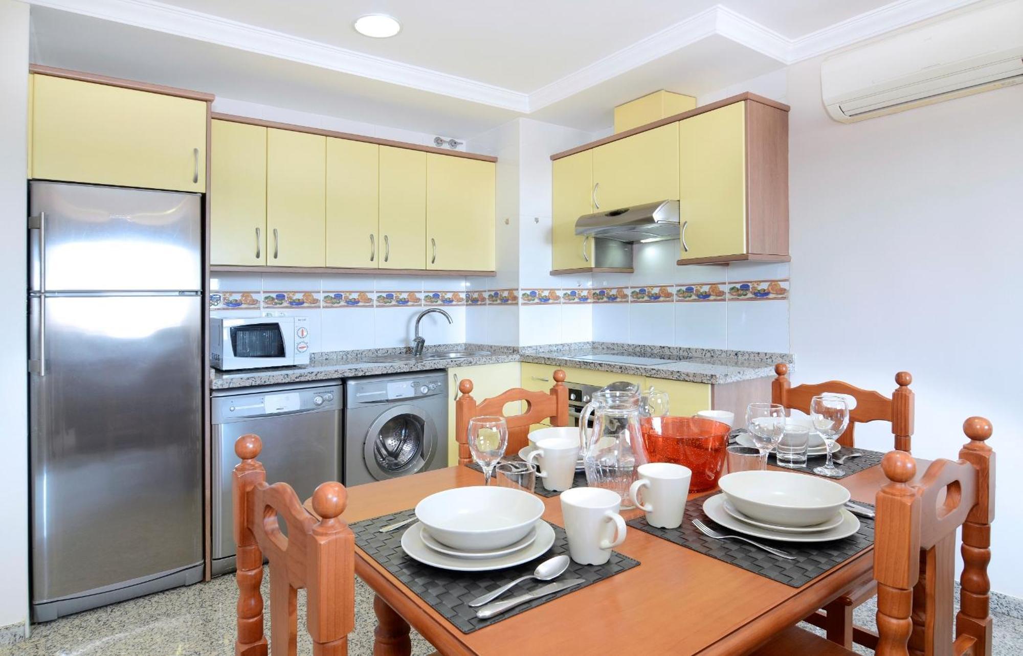 Apartamento de 2 dormitorios sin balcón