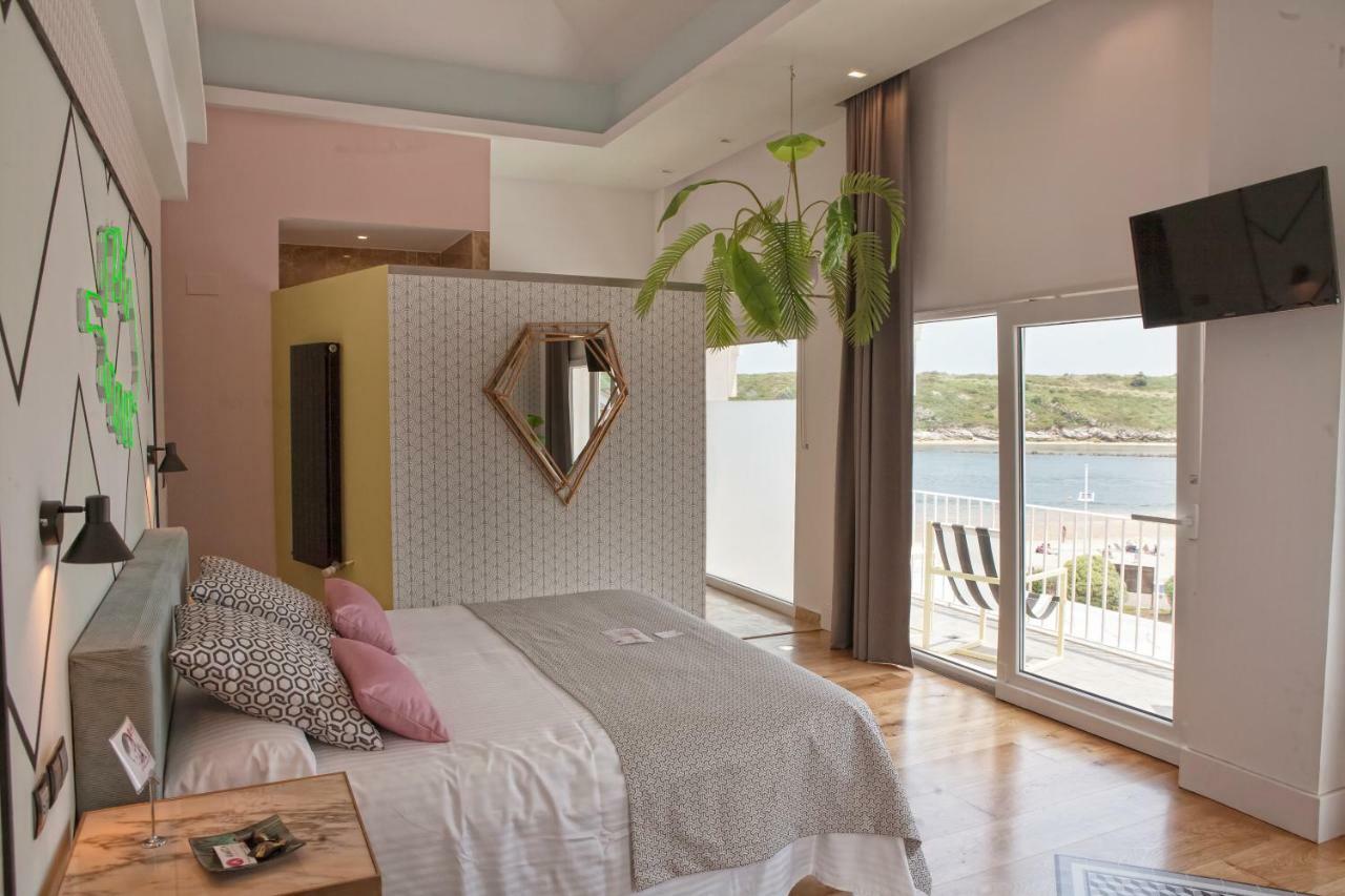 Habitación Doble con jacuzzi y balcón con vistas al mar