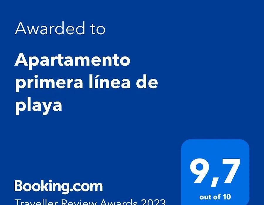 Apartamento Primera Linea De Playa-1