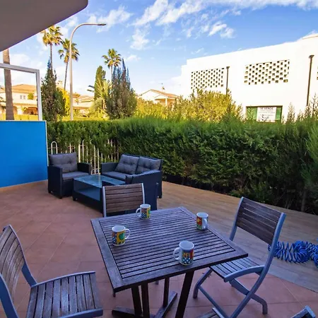 Planta baja con terraza chill out - Primera línea Tres Playas - ALBERT VILLAS-3