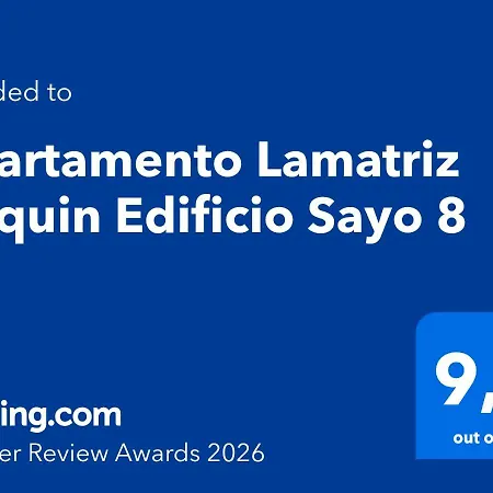 Apartamento Lamatriz Dequin Edificio Sayo 8-3