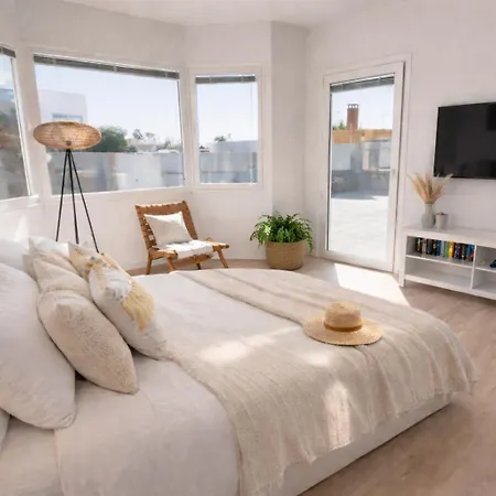 Villa Jandia Modern New Apartment Morro Jable Private Heated Pool Big Terrace-3