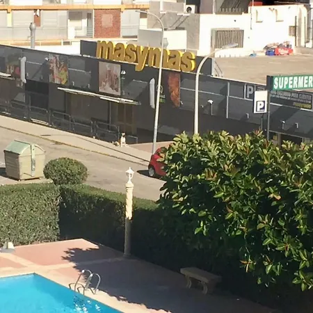 Apartamento en playa Gandia con piscina y parking-3