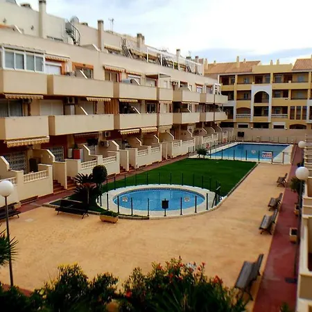 ROQUETAS BEACH HOUSE Apartamento fresco con Piscina-2