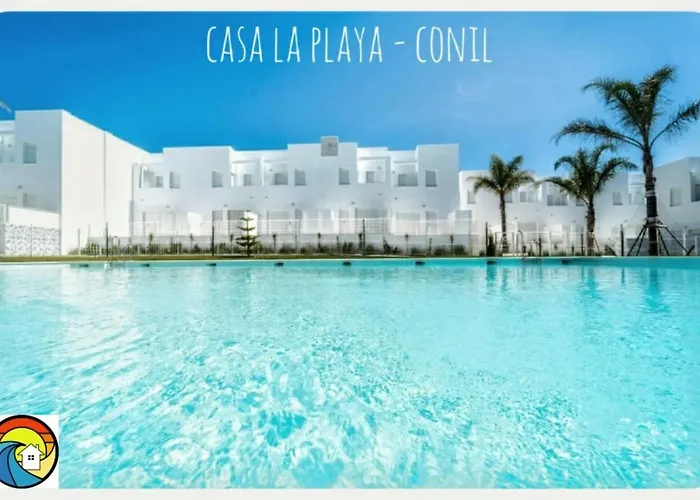 CASA LA PLAYA-CONIL Vacaciones de Lujo en Conil con Todas las Comodidades NETFLIX-HBO-DISNEY-CANALES DE FUTBOL-WIFI ALTA VELOCIDAD-SMART TV 65-ALEXA