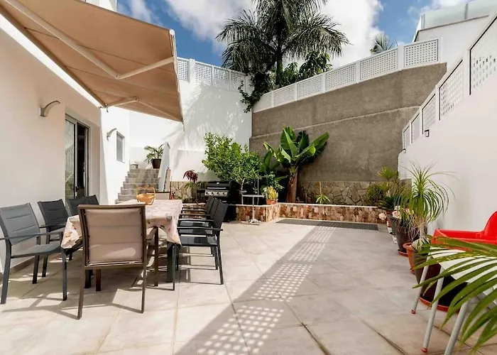Big Villa Tauro With Private Heated Saltwater Pool & Jacuzzi & Bbq & Game Room & Arcade Games Mogán, España
