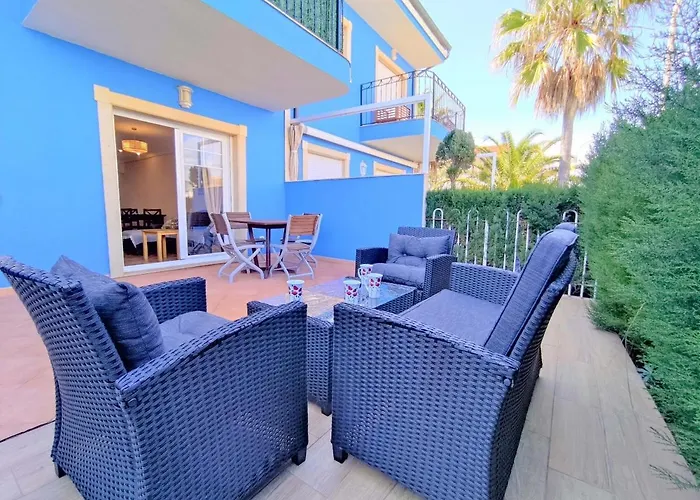 Planta Baja Con Terraza Chill Out - Primera Línea Tres Playas - ALBERT