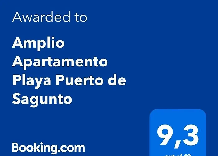 Amplio Apartamento Playa Puerto de Sagunto