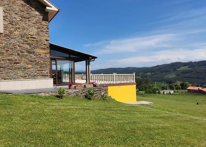 Casa rural con piscina, Cedeira, San Román