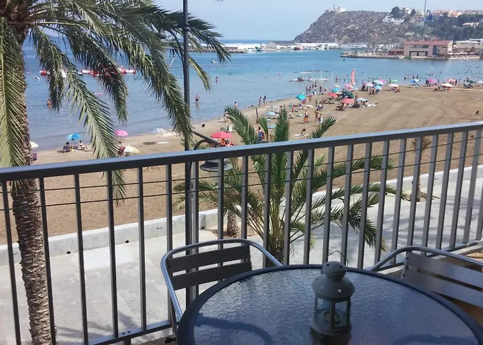 BAHIA MAZARRON apartamento en primera linea playa