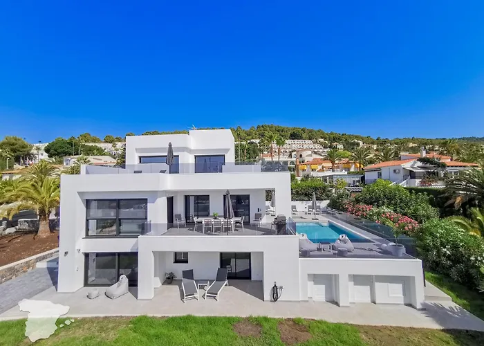 Costablancadreams Villa White Flamingo In Calpe