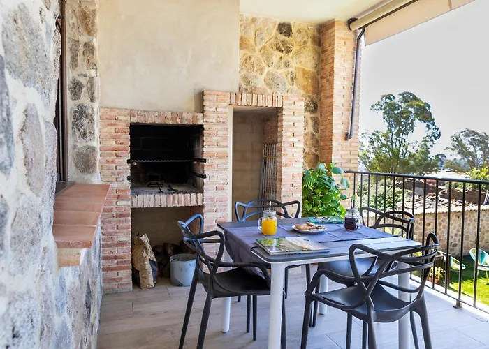 Apartamentos rurales Posada de Monfragüe con jacuzzi