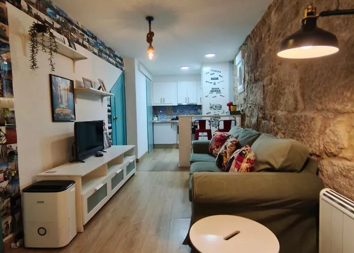 Céntrico, Casco Vello, Wifi, Vodafone TV, Netflix