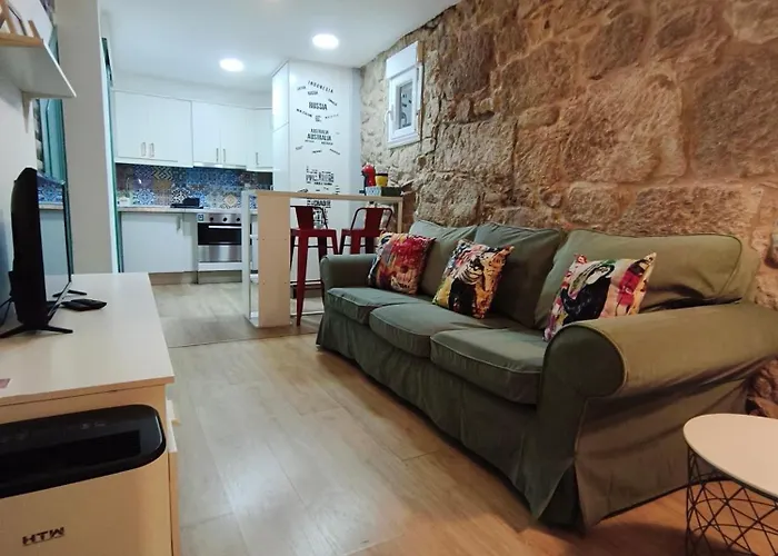 Céntrico, Casco Vello, Wifi, Vodafone TV, Netflix