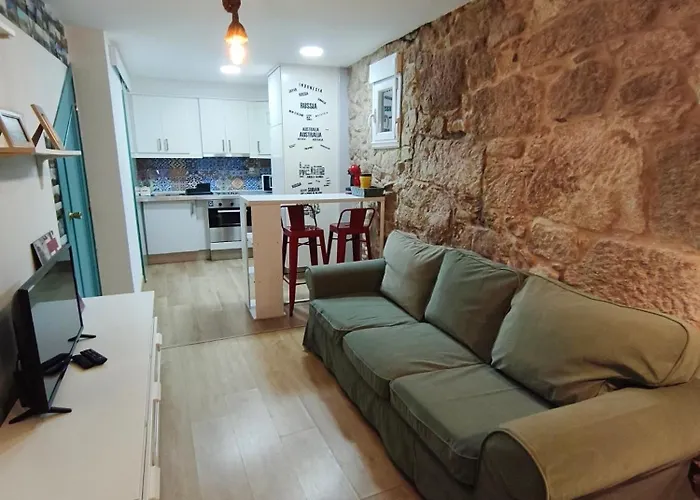 Céntrico, Casco Vello, Wifi, Vodafone TV, Netflix Vigo, España