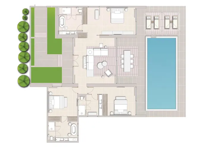 Hotel Ikos Porto Petro Portopetro, Spanien