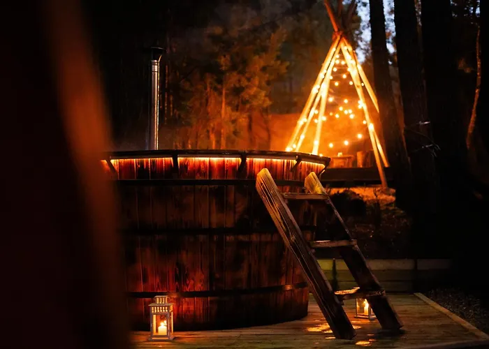 Glamping The Teepee