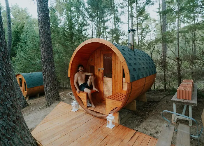 Glamping The Teepee