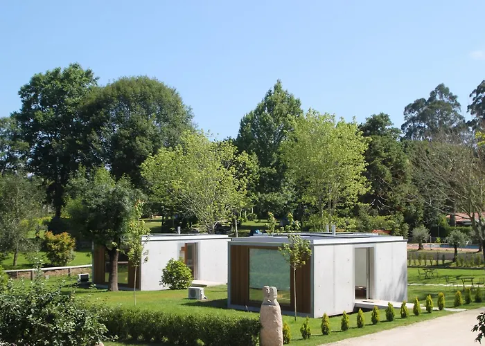 Bungalow Camping Los Manzanos Santa Cruz de Oleiros, España