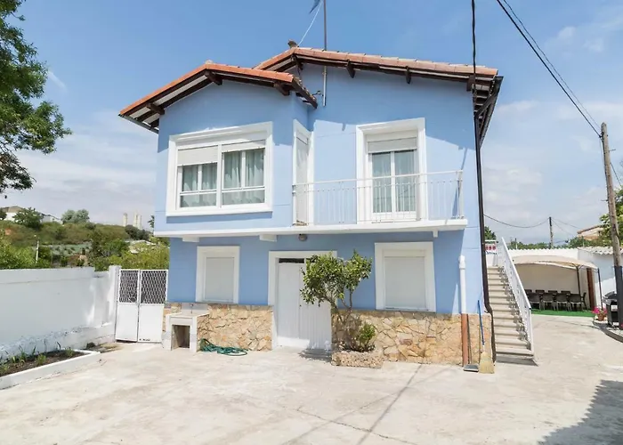 La casa azul,una casa en la ciudad.
