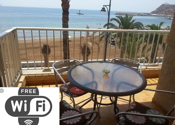 BAHIA MAZARRON apartamento en primera linea playa