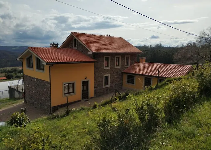Casa rural con piscina, Cedeira, San Román, España